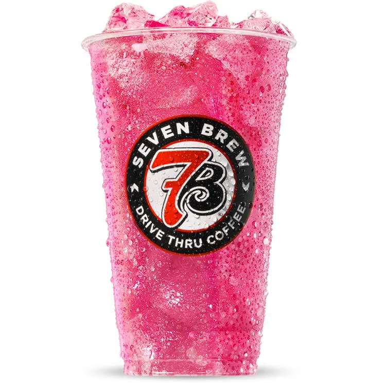 Pink Mermaid 7 Fizz Soda — 7 Fizz